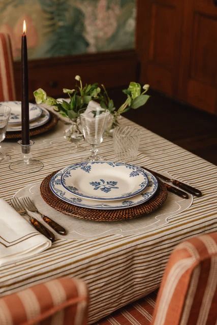 Thoughtful tableware arranged for everyday dining