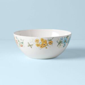Melamine Garden Large Serving Bowl