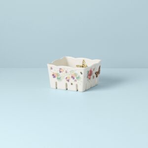 Floral Berry Rinse & Serve Bowl
