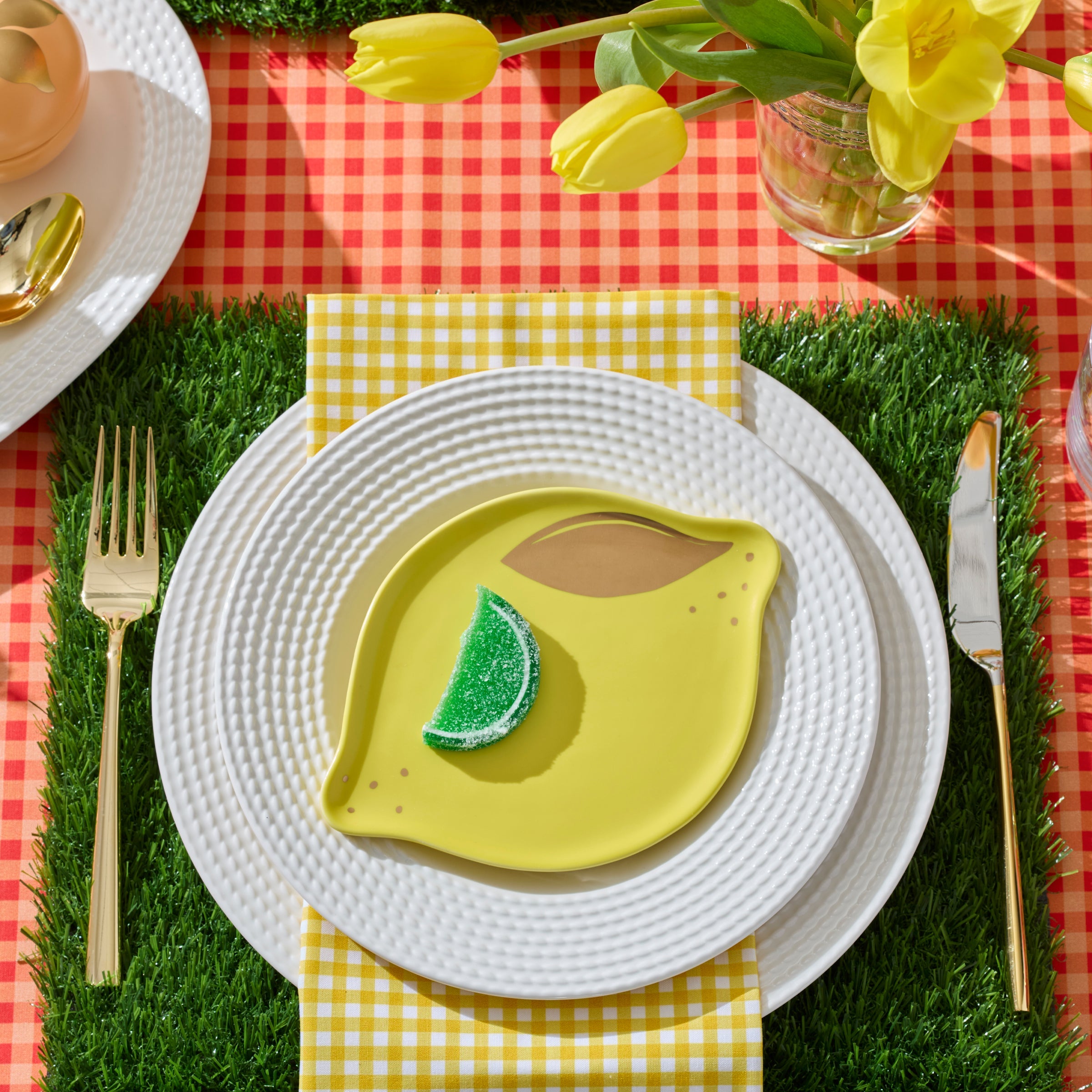 Herb Garden Butterfly Accent Decorative Plates, Set of 4 - Image 4