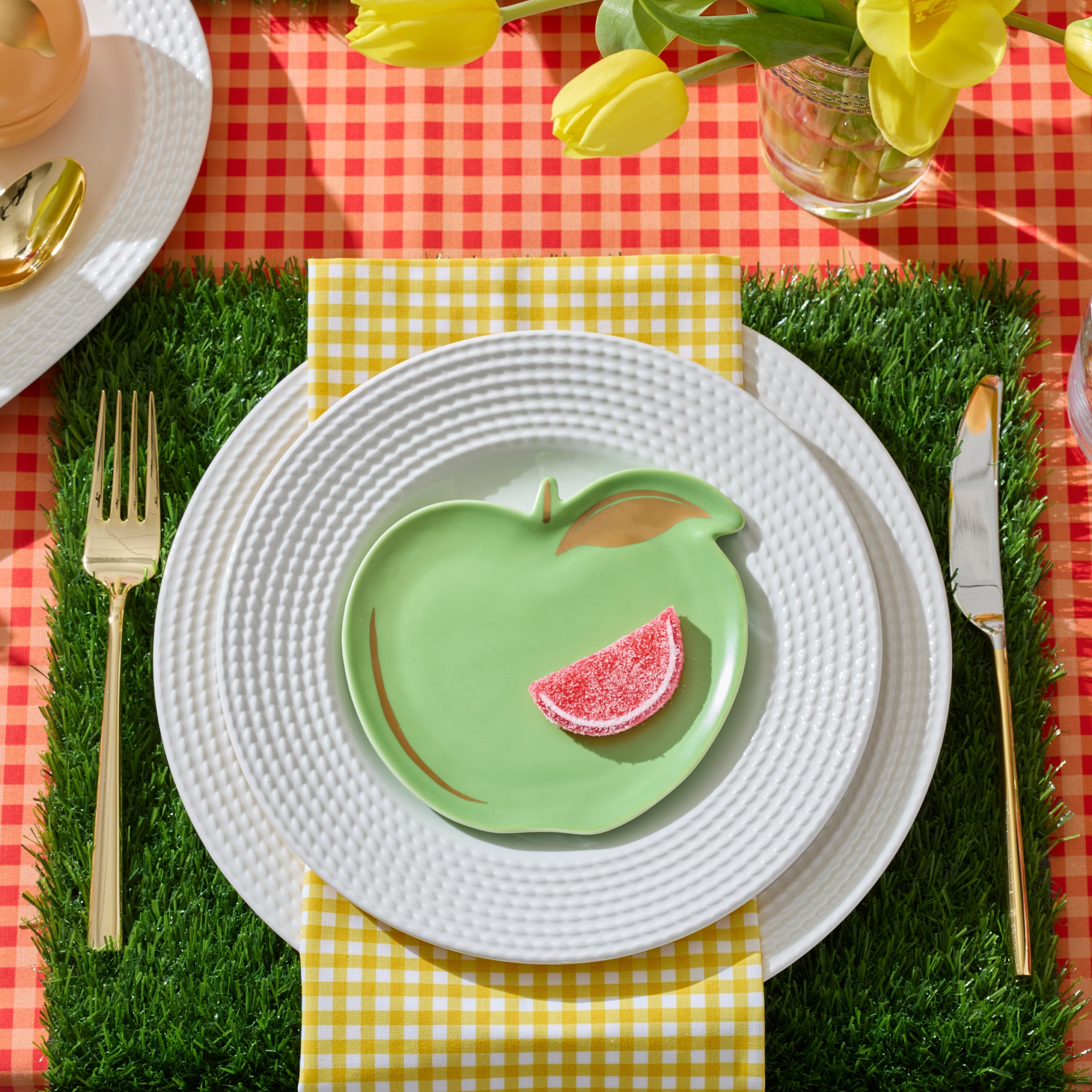 Herb Garden Butterfly Accent Decorative Plates, Set of 4 - Image 5
