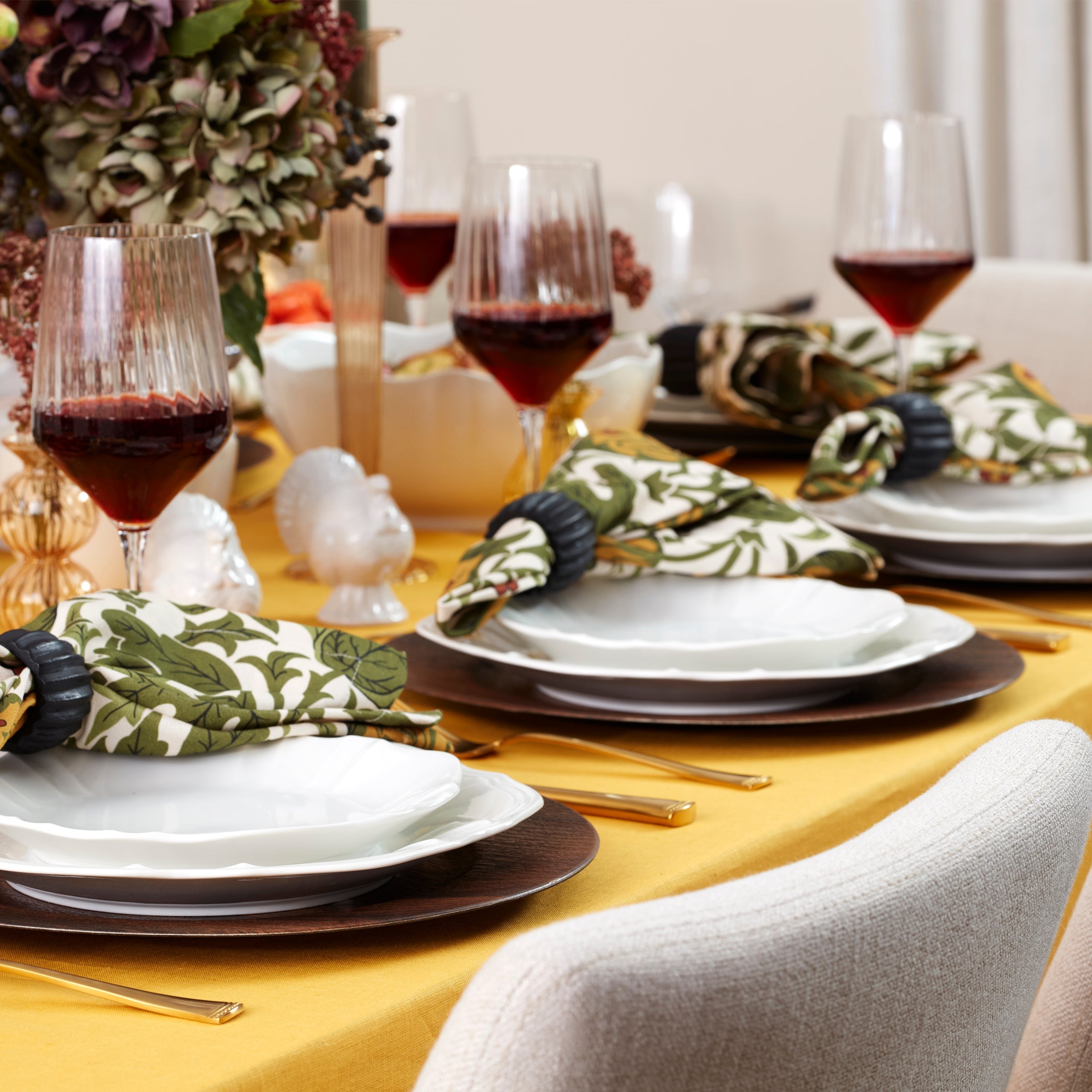 Glossy White Porcelain Dinnerware Set, 12-Piece - Image 11