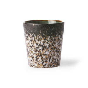 Dark Glaze Coffee Cup