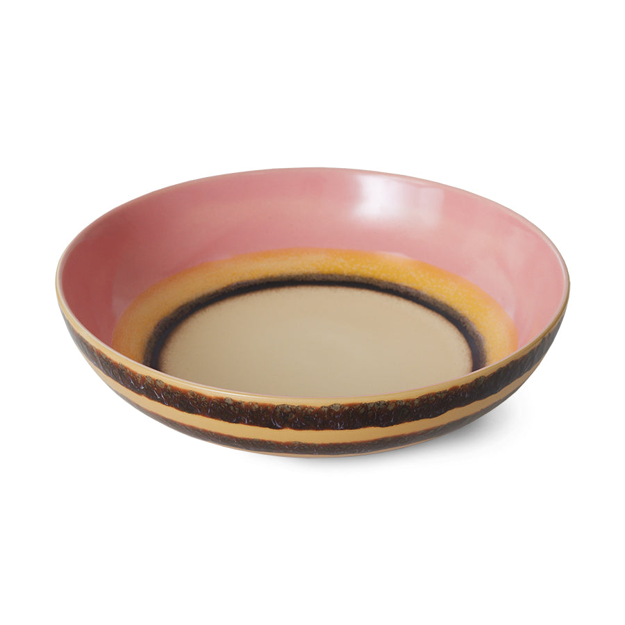 Large Stoneware Salad Serving Bowl - Image 2